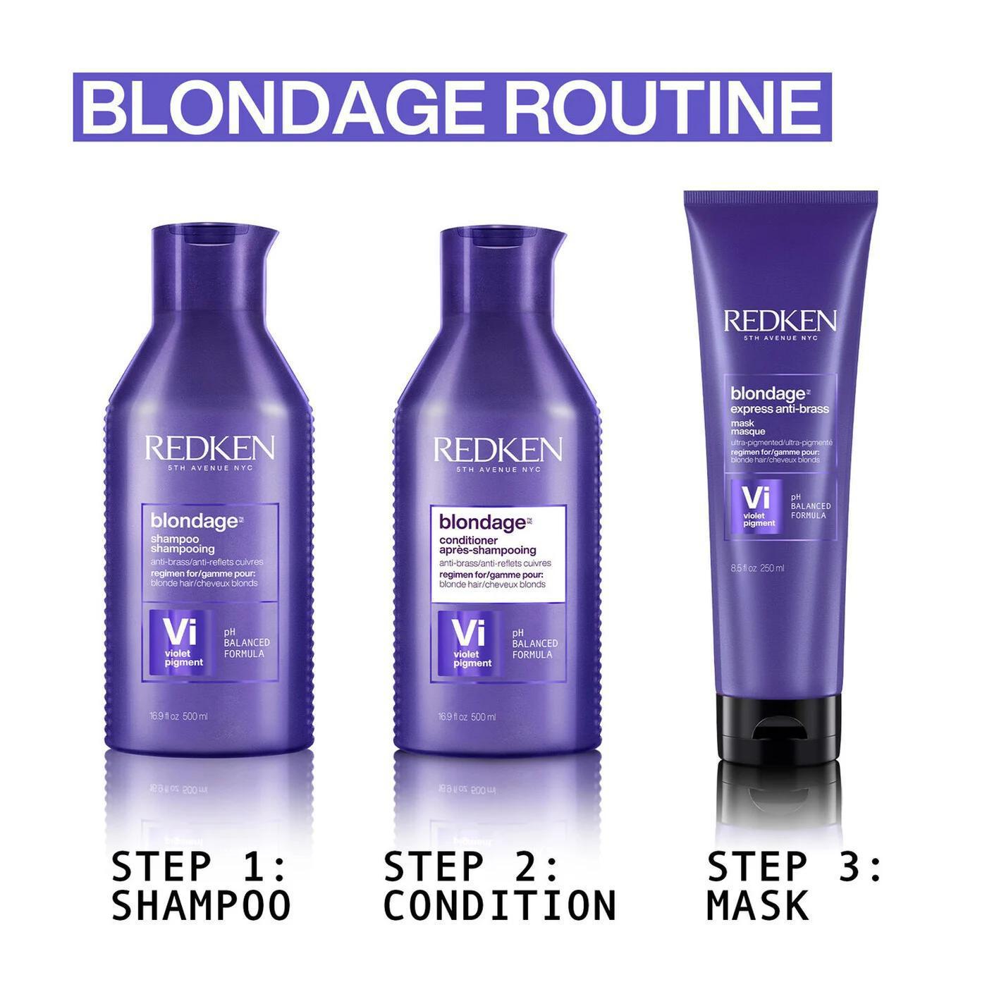 Acondicionador Redken Blondage Violeta 