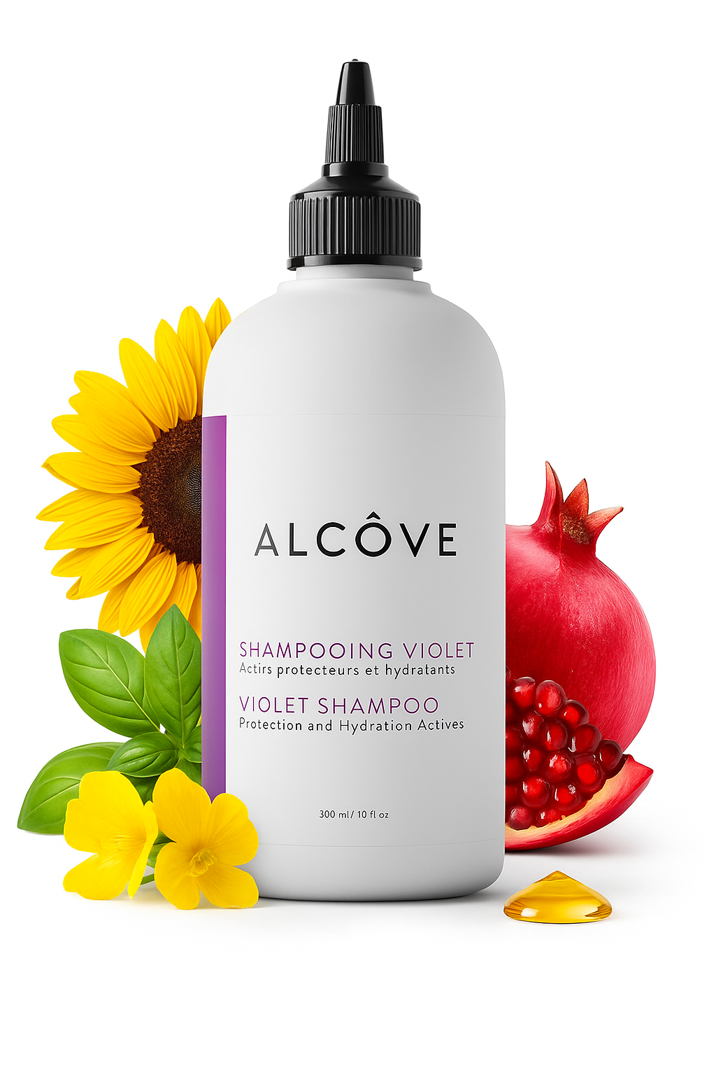 Champú violeta Alcove