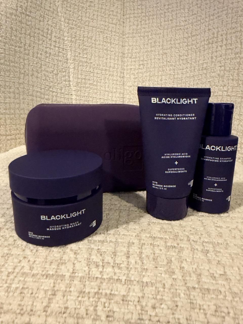 Oligo Blacklight Hydrating Travel Kit