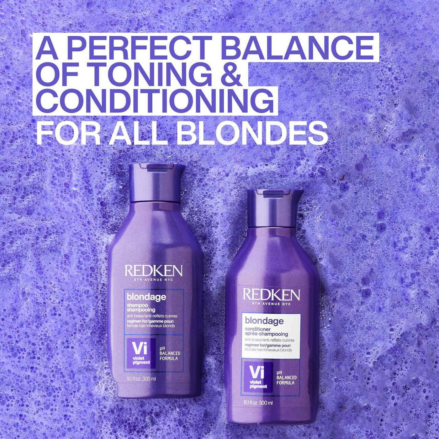 Acondicionador Redken Blondage Violeta 