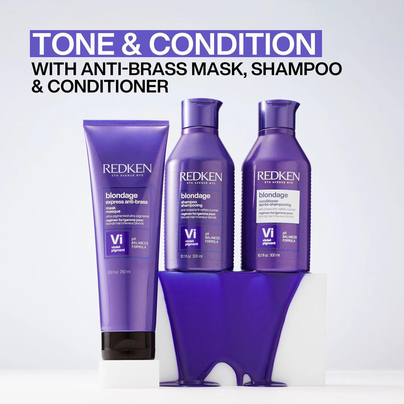 Acondicionador Redken Blondage Violeta 