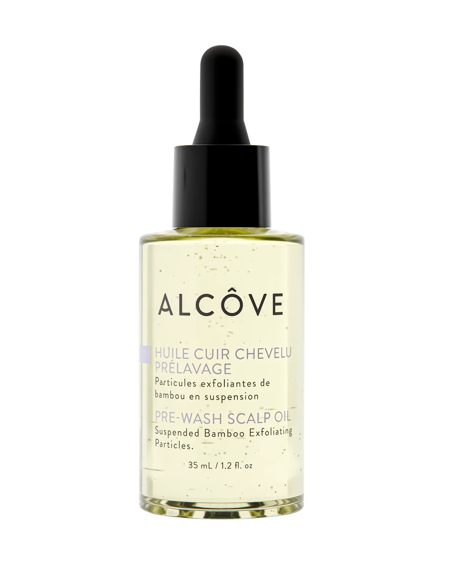 Aceite para el cuero cabelludo prelavado Alcove