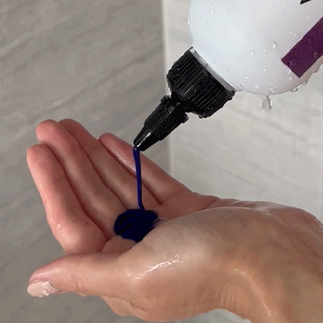 Champú violeta Alcove