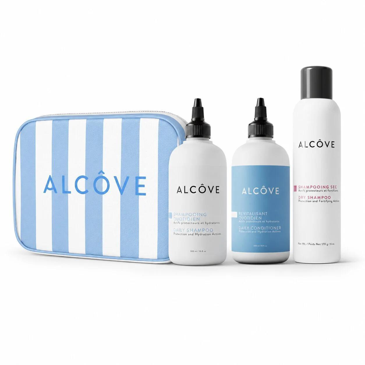 Alcove The Clean & Go Hair Kit