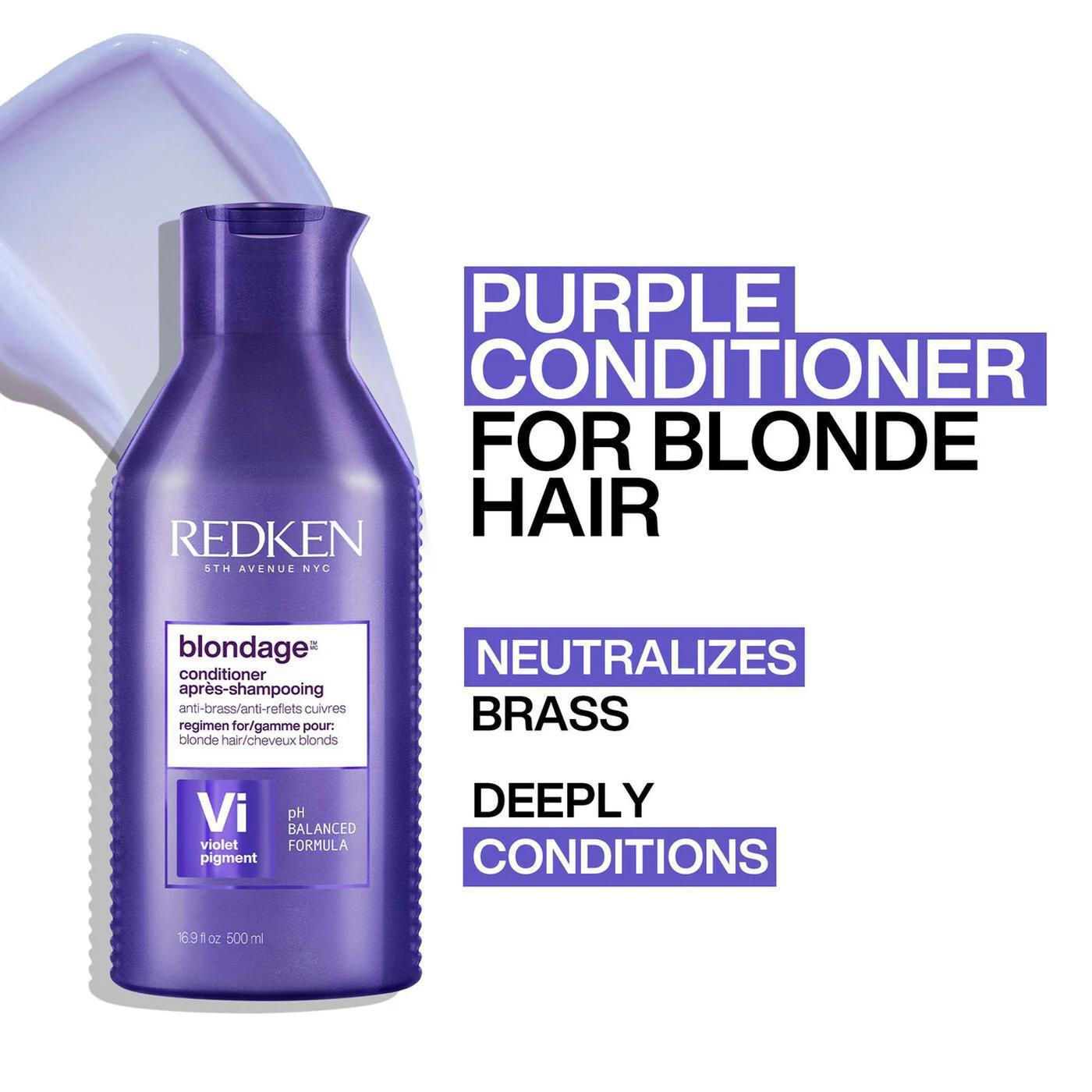 Acondicionador Redken Blondage Violeta 