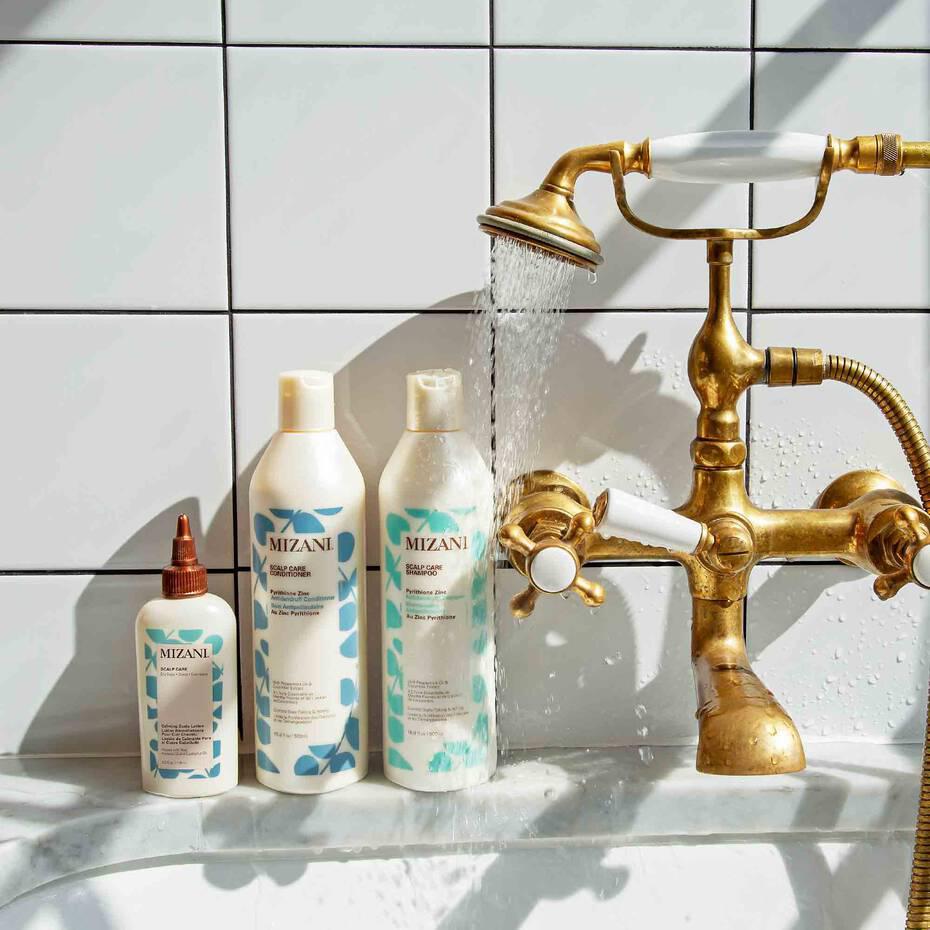 Loción calmante para el cuero cabelludo Mizani